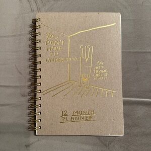 Daily & Monthly Undated Planner Brand New Mood Journal Habit Tracker